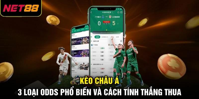 Kèo Châu Á - 3 Loại Odds Phổ Biến Và Cách Tính Thắng Thua