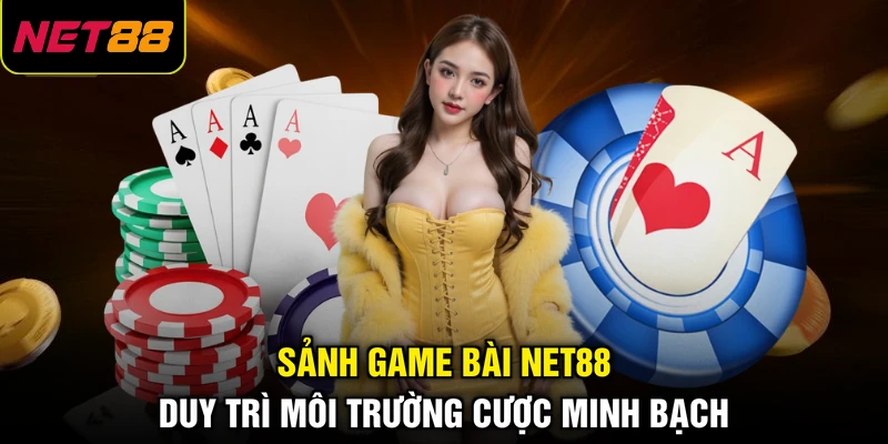 Sảnh game bài NET88 duy trì môi trường cược minh bạch