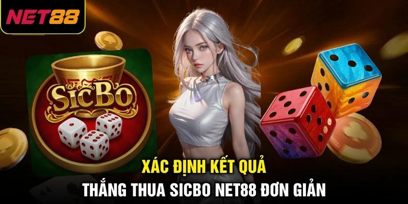 Xác định kết quả thắng thua sicbo NET88 đơn giản